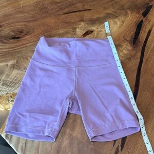 Lululemon Athletica Purple Bike Shorts Lightweight and Versatile